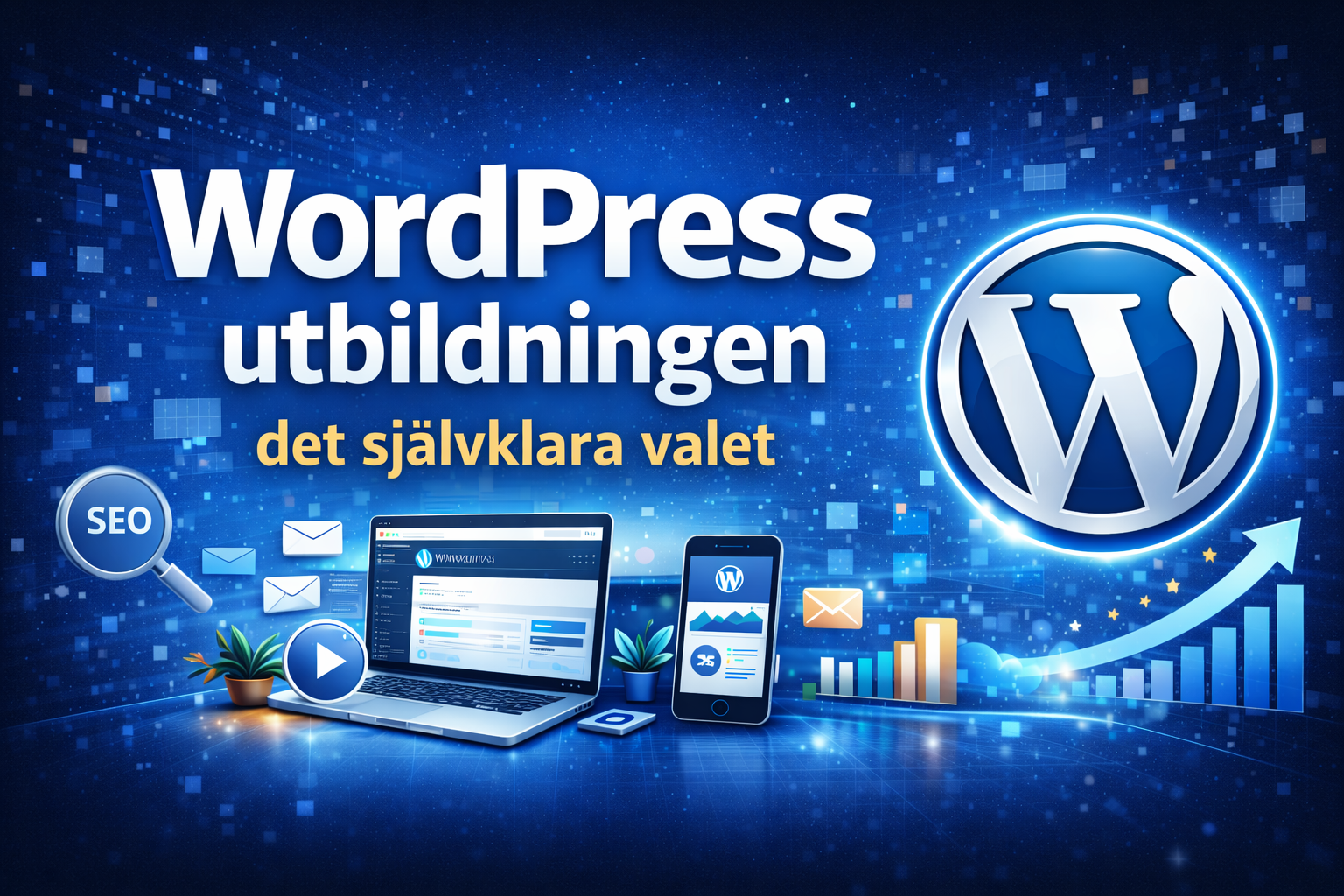 wordpressutbildningen det självklara valet